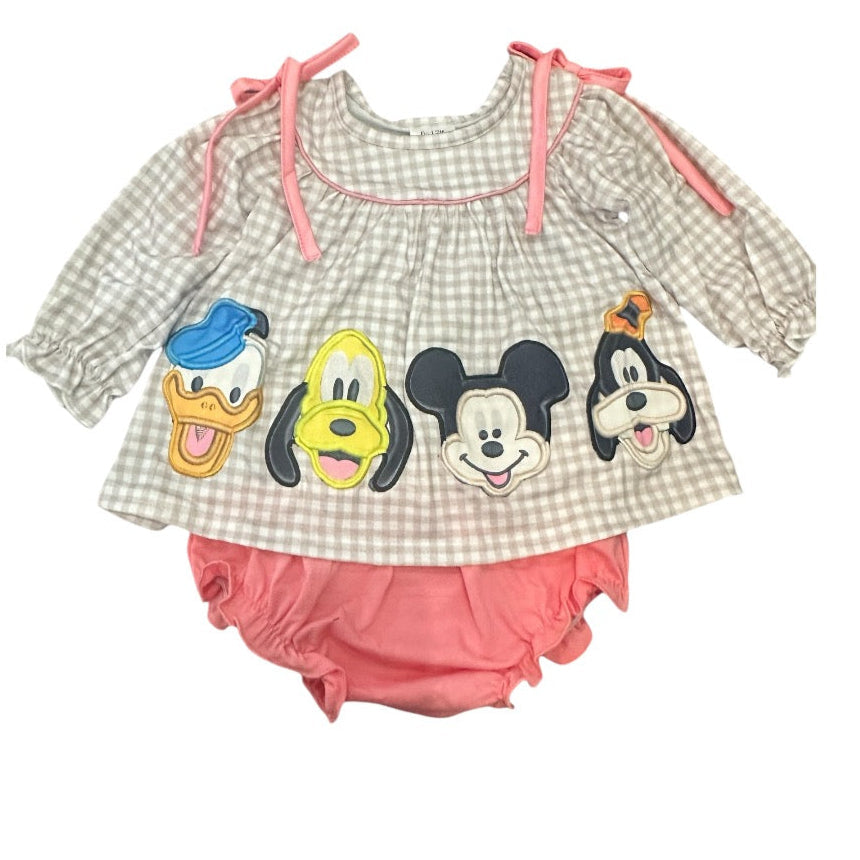 Magical Character Applique Bloomer Set