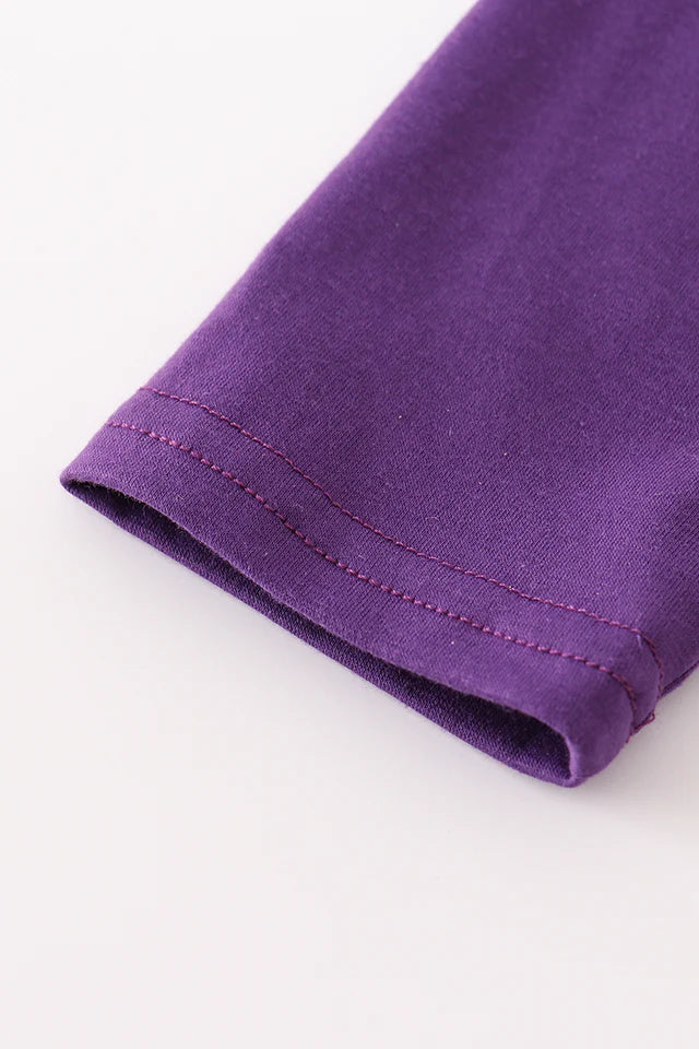 LSU embroidery girl pullover