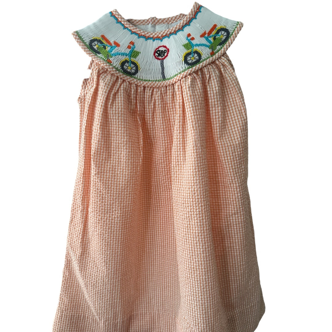 Smocked Bicycle Dress