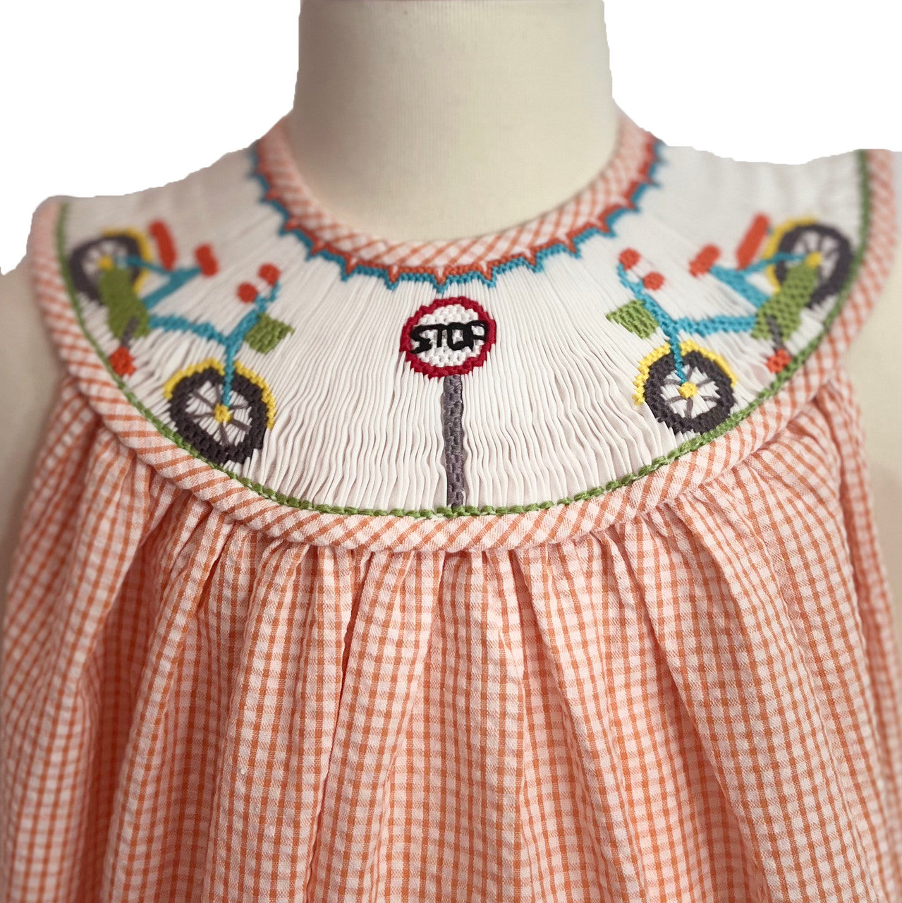 Smocked Bicycle Dress