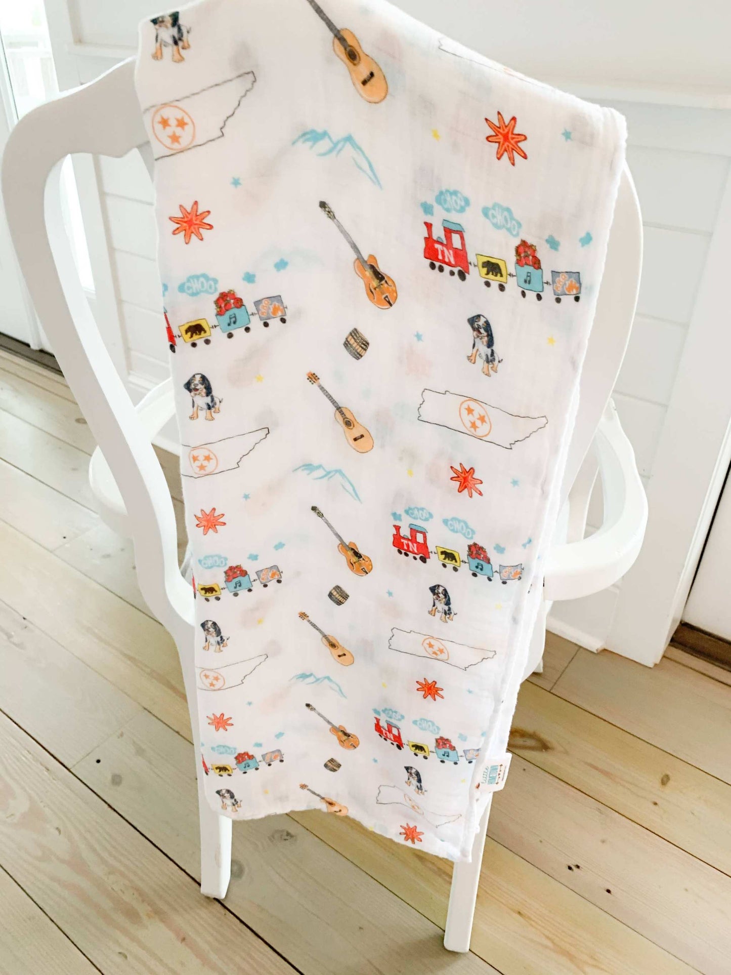 Tennessee Baby Swaddle Blanket (Unisex)4