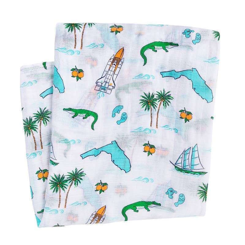 Florida Swaddle Blanket (Unisex) full