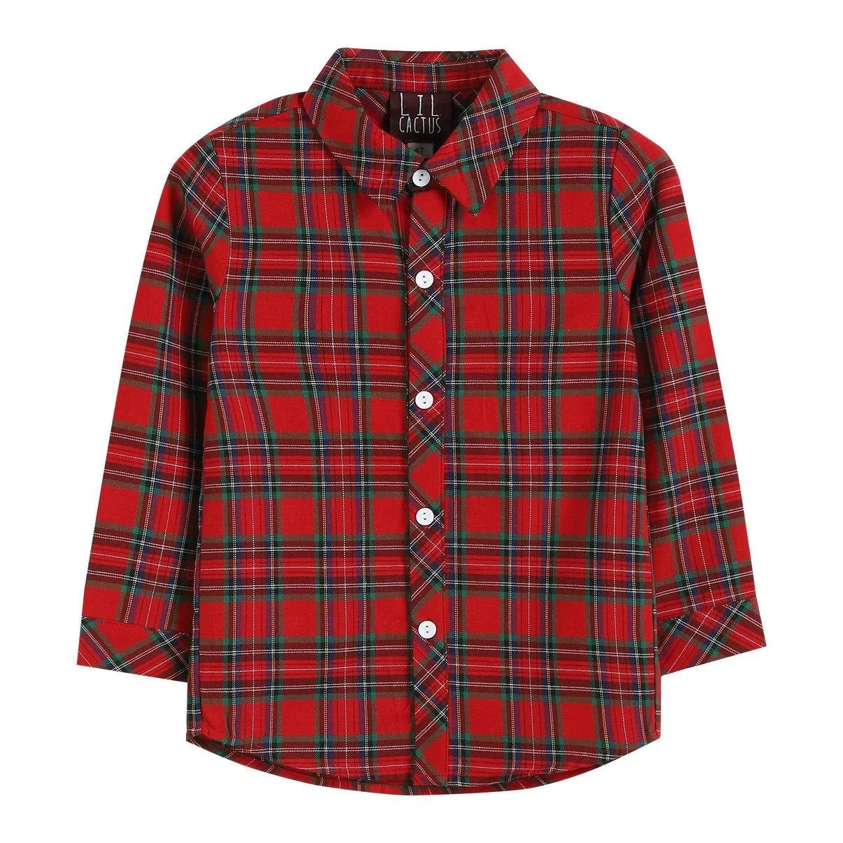 Tartan Plain Button Down