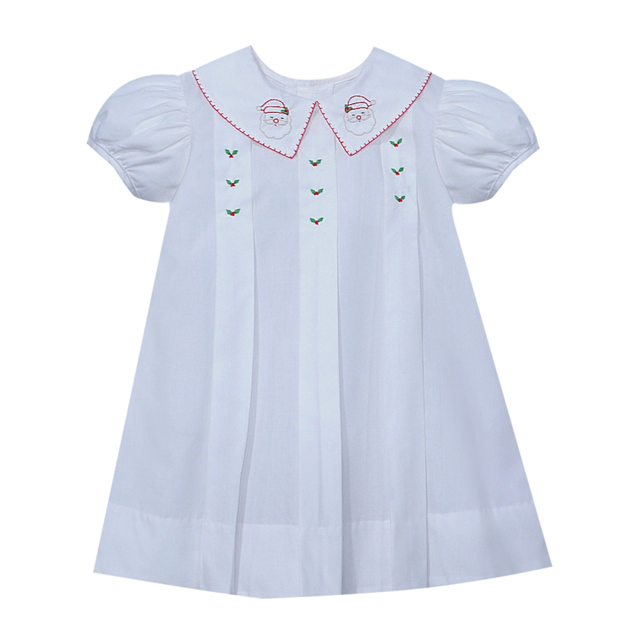 Kay Dress- Santa Hand Embroidered Dress