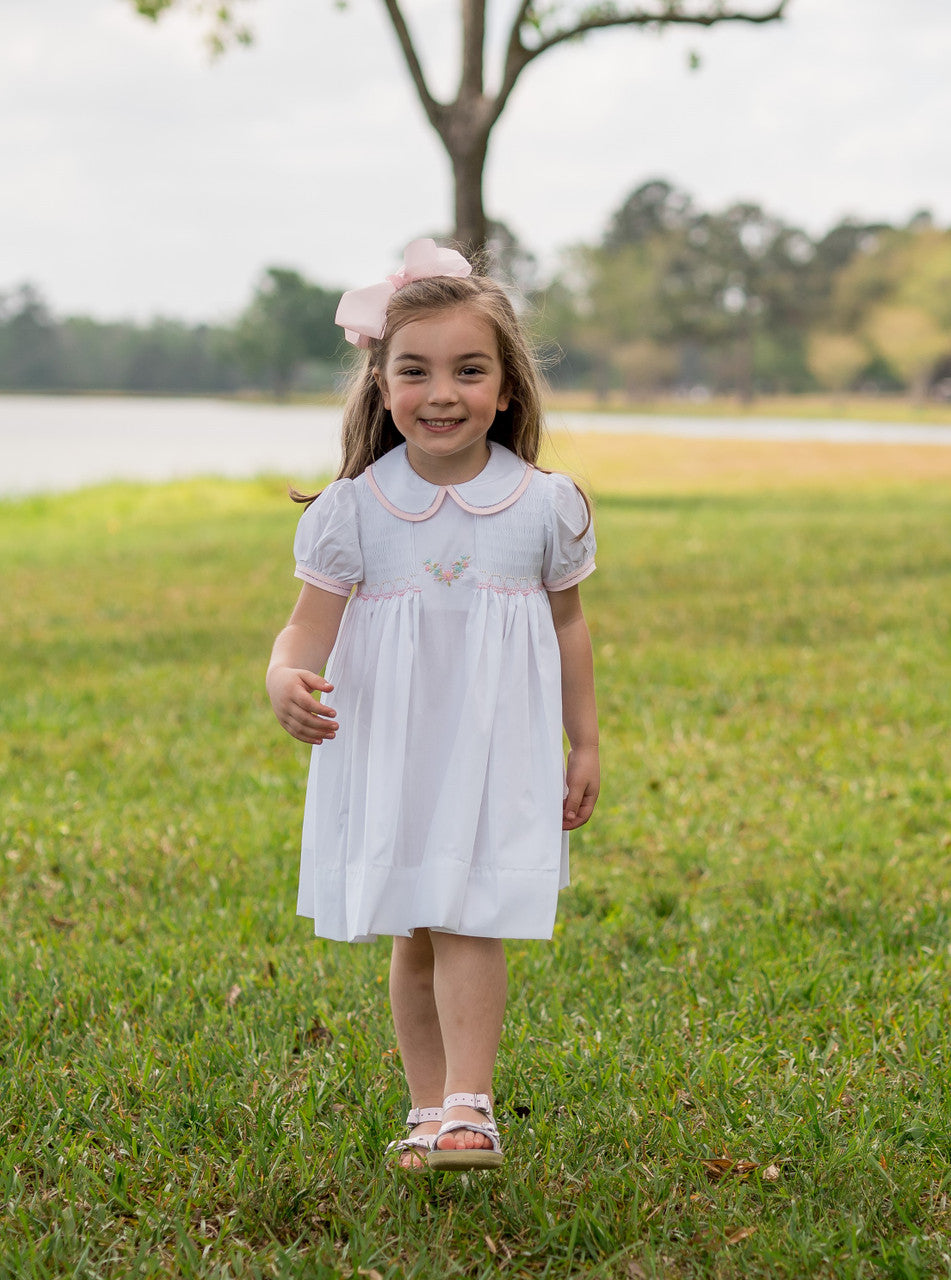 Reed White Dress