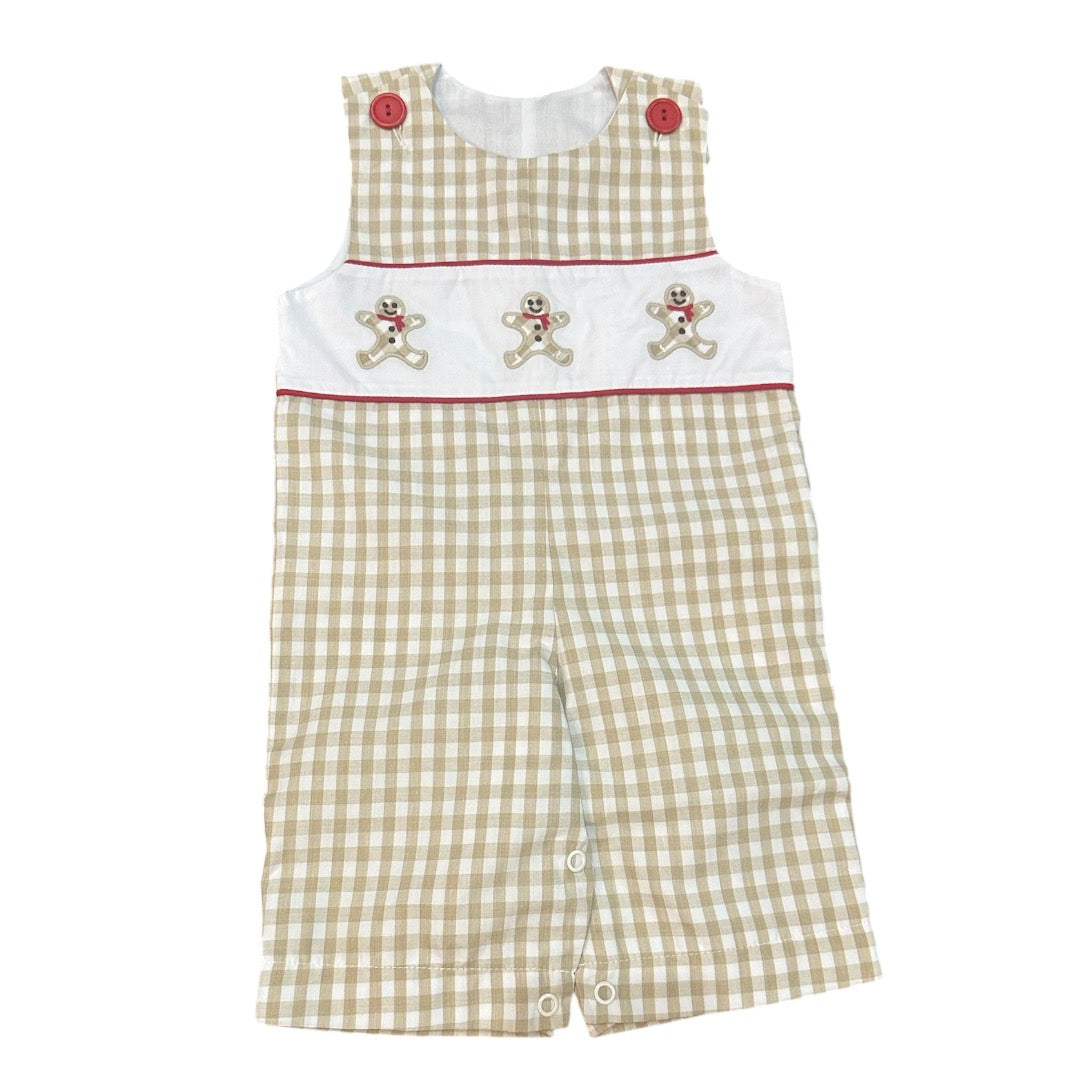 Boys Gingham Gingerbread JonJon