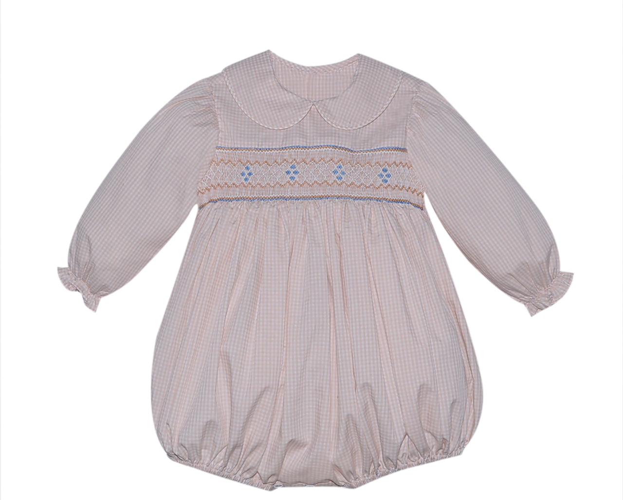 Juliette Long-sleeved Smocked Bubble
