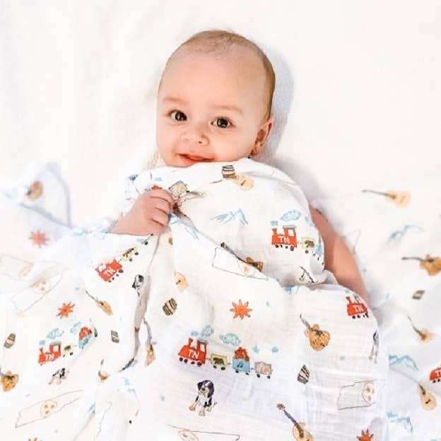 Tennessee Baby Swaddle Blanket (Unisex)7