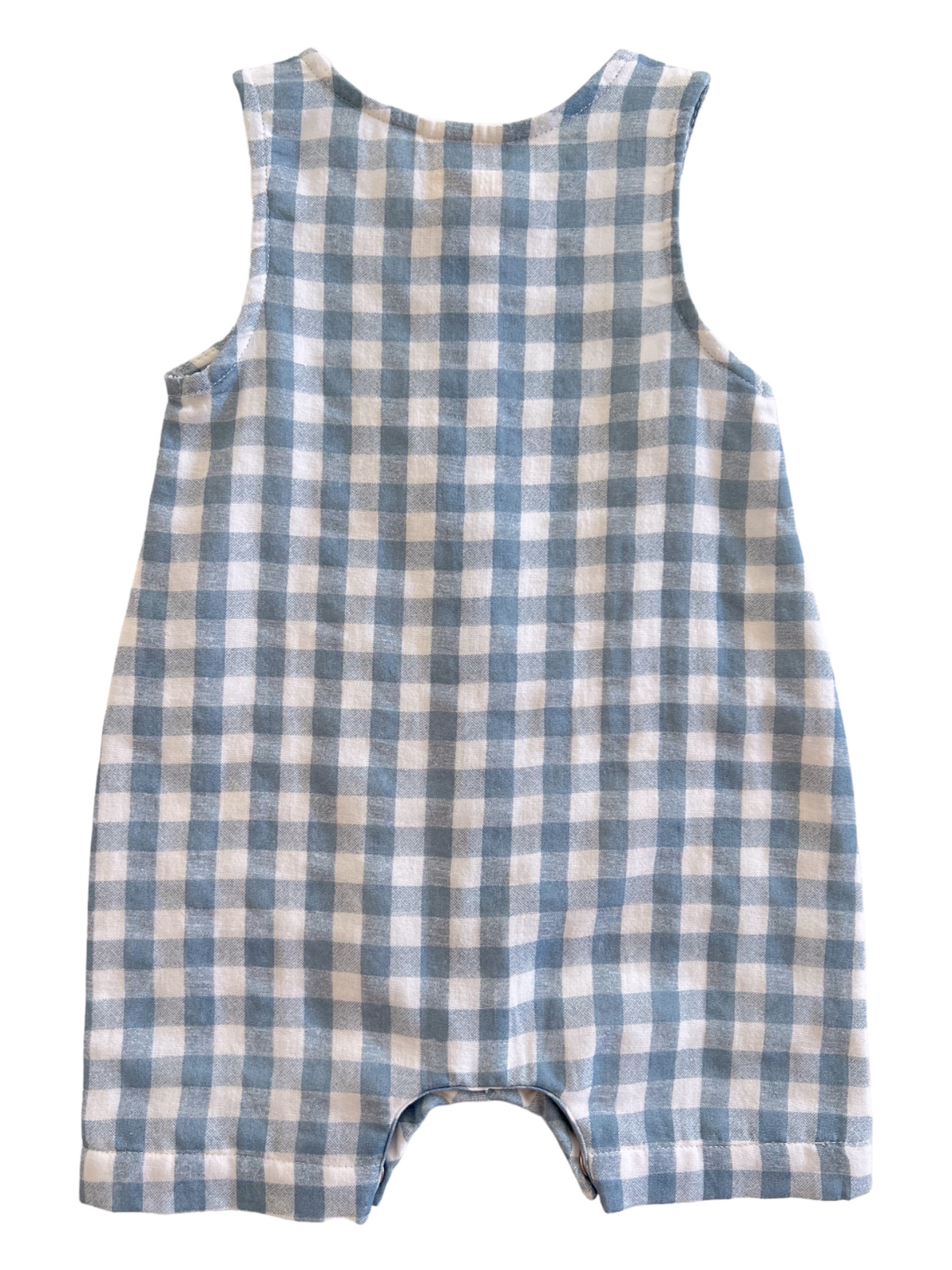 Blue Gingham / Organic Bay Shortie