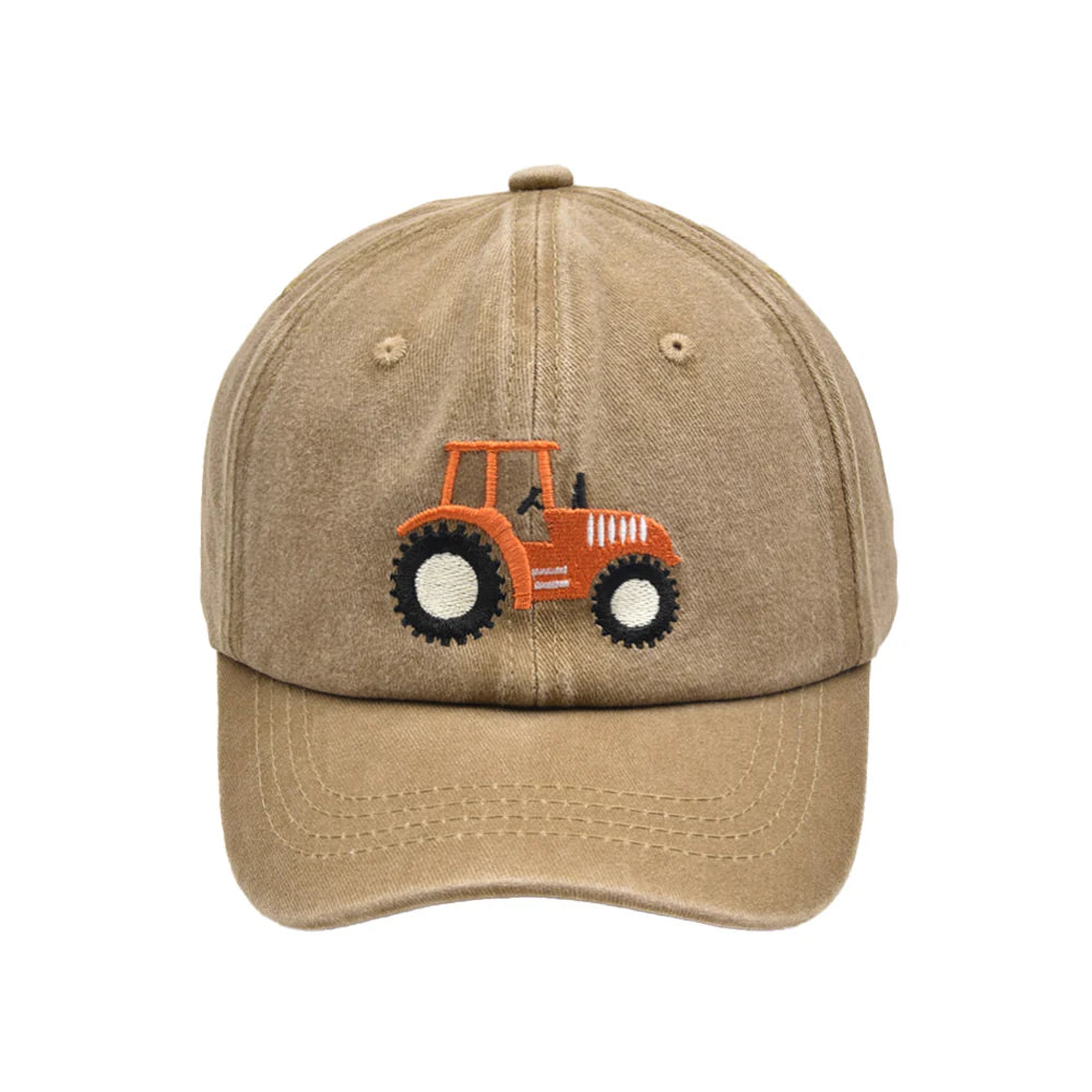 Tan Tractor Hat