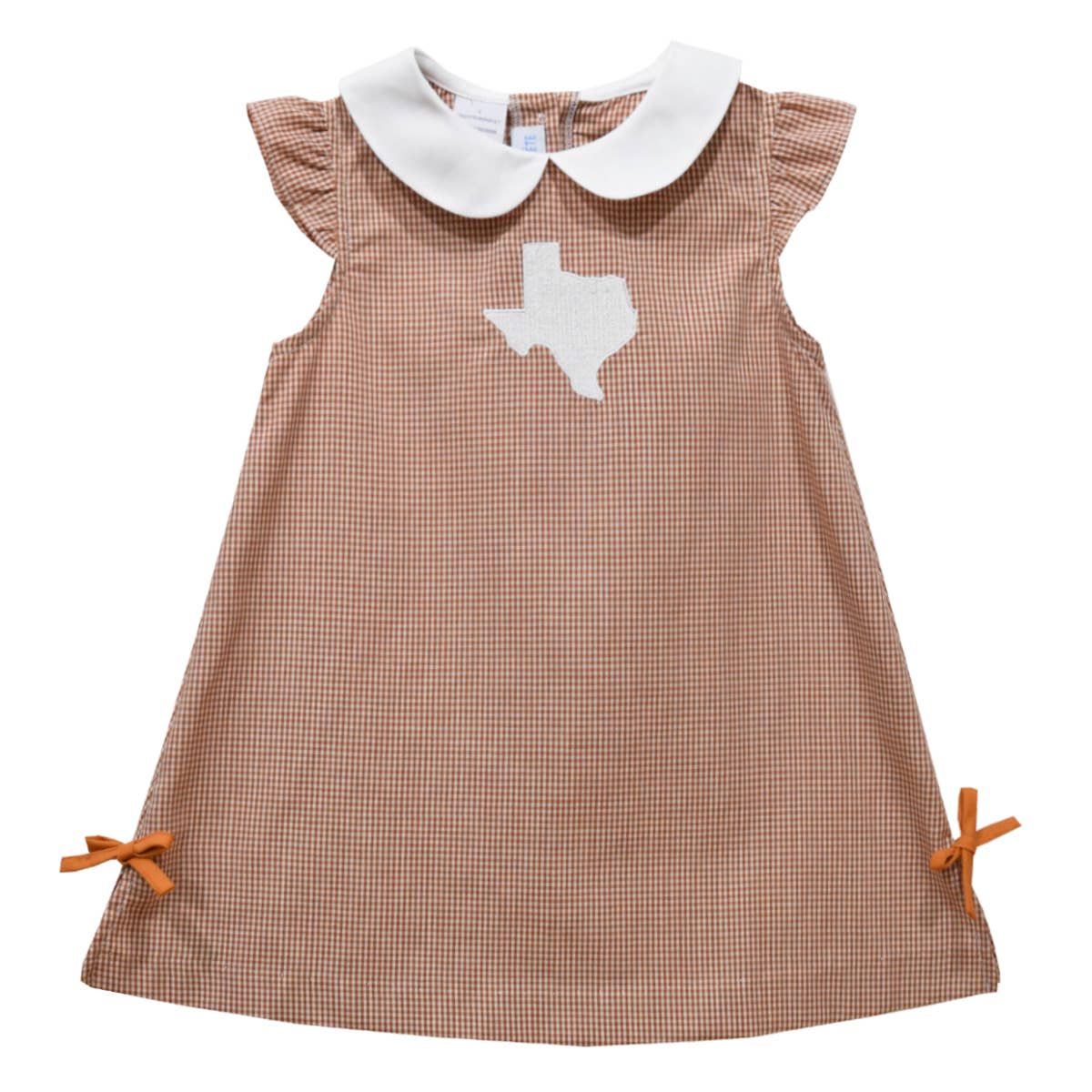 Rust Gingham A Line Dress 12M - High Quality Apparels - Vive La Fete Rust Gingham A Line Dress 12M - High Quality Apparels - Vive La Fete