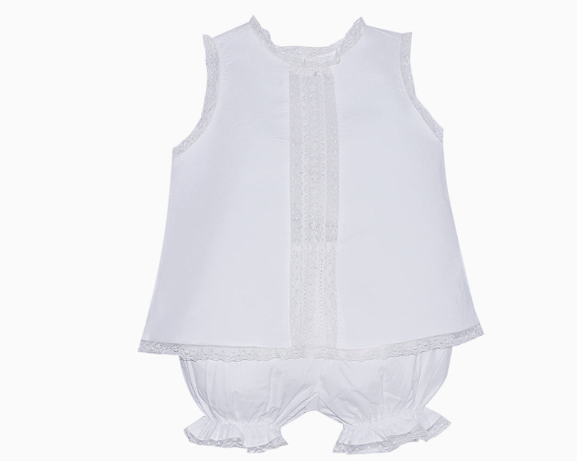 Anna White Bloomer Set