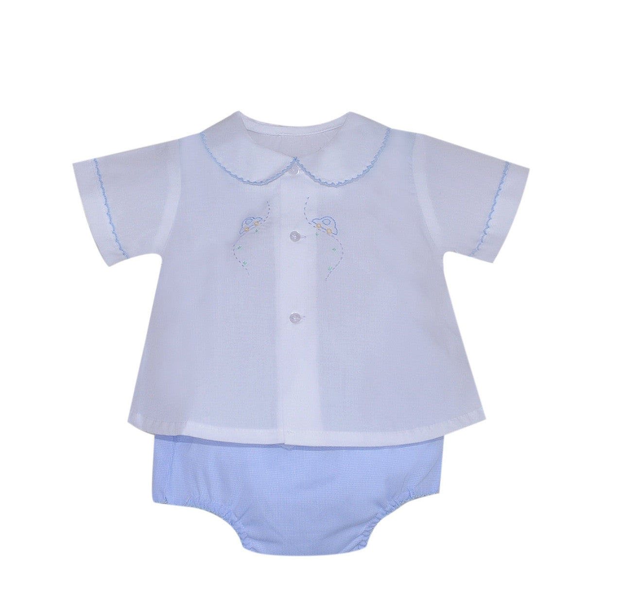Avery Blue Boy Diaper Set