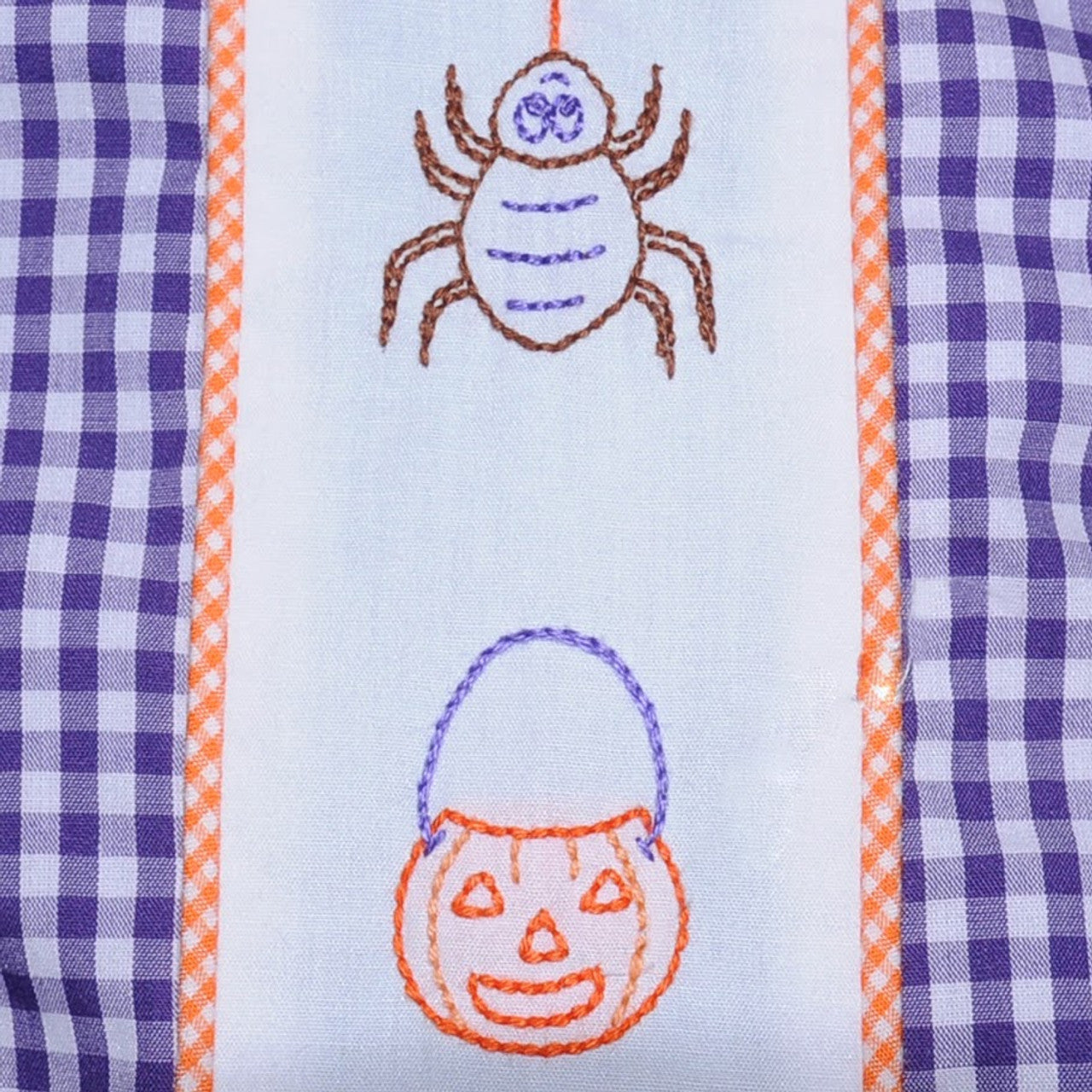 Boys Halloween Embroidered Short Set