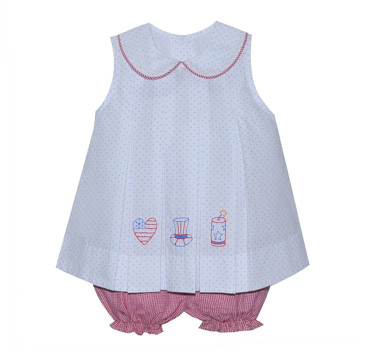 Charlotte Bloomer Set-Patriotic