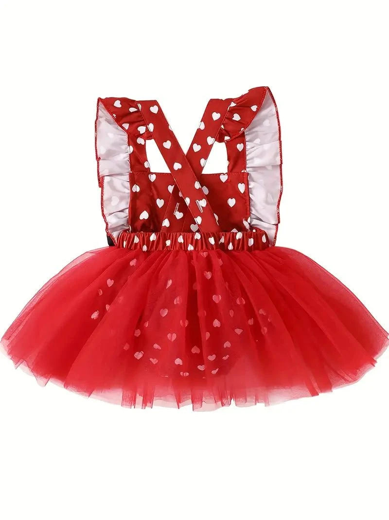 Miss Mouse Polka Dot Tutu Dress back