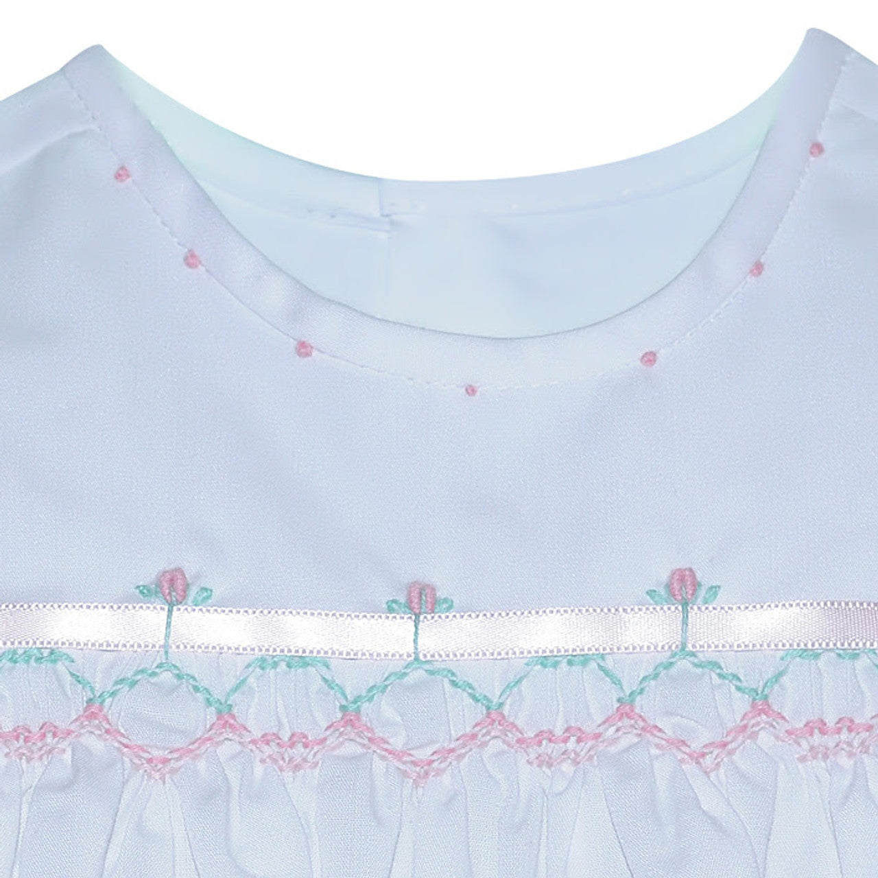 Frances White Ribbon Girl Bubble