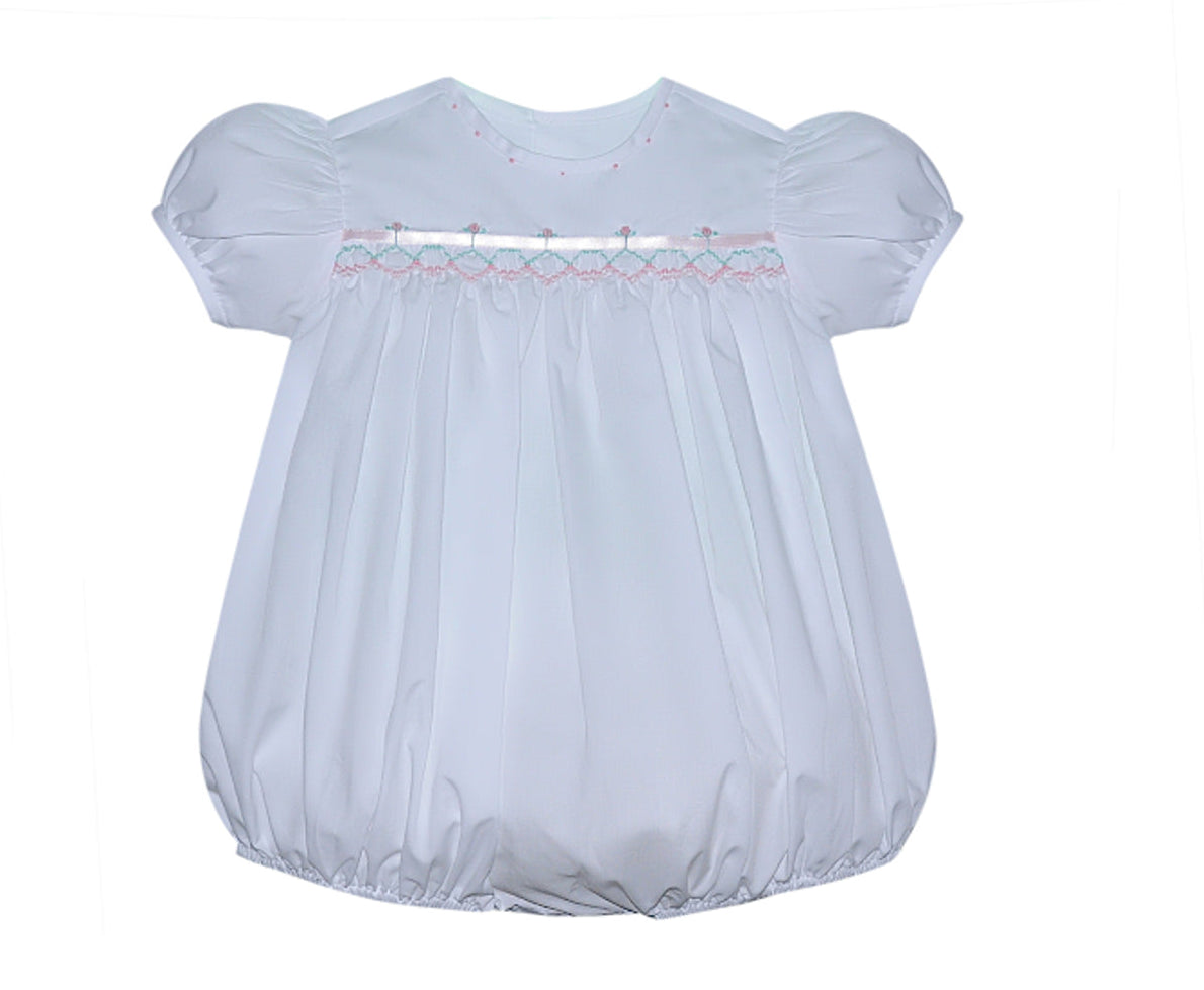 Frances White Ribbon Girl Bubble