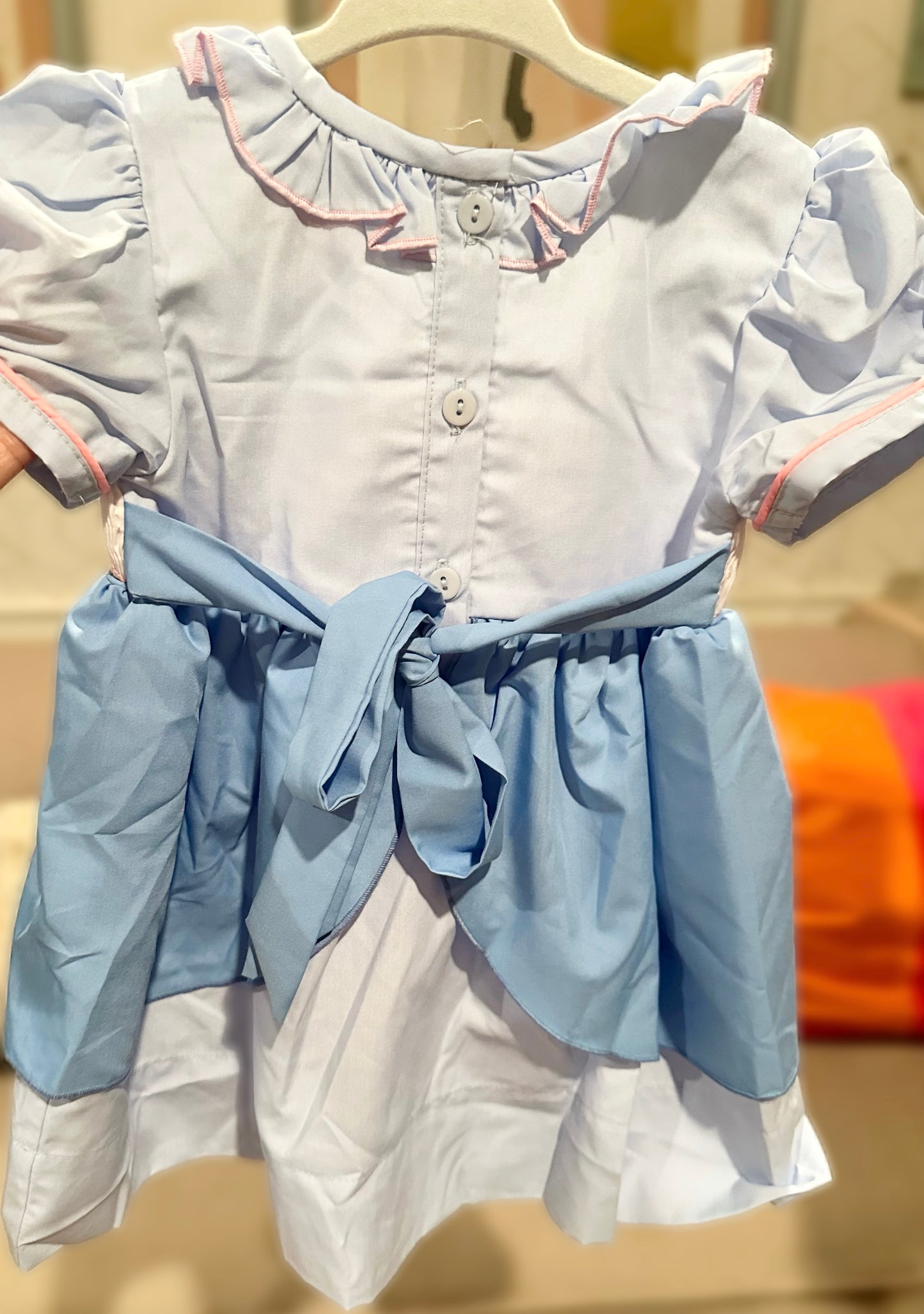 Smocked Cinder ella Dress