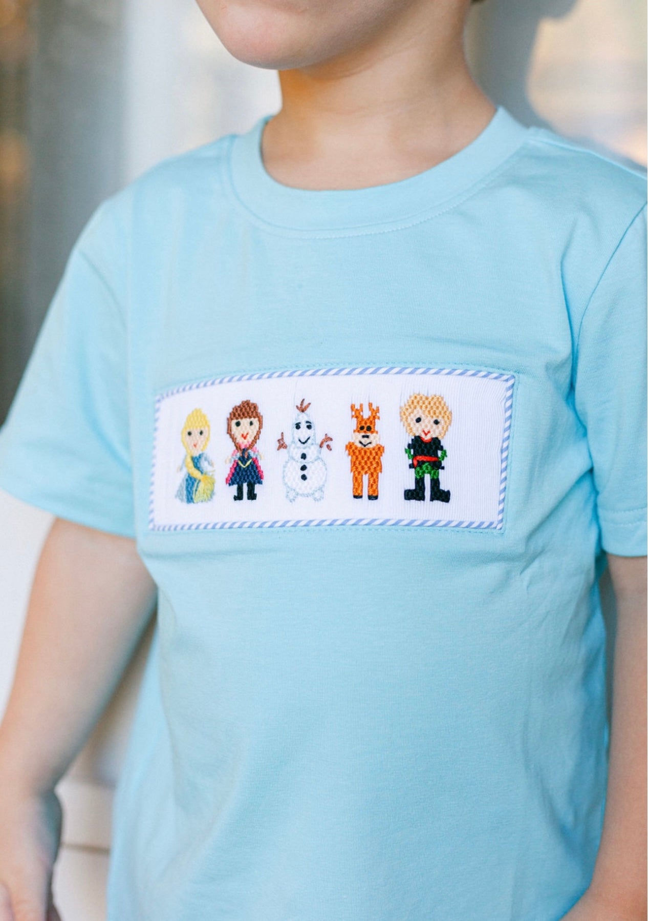 Boys Handsmocked Frozen Set