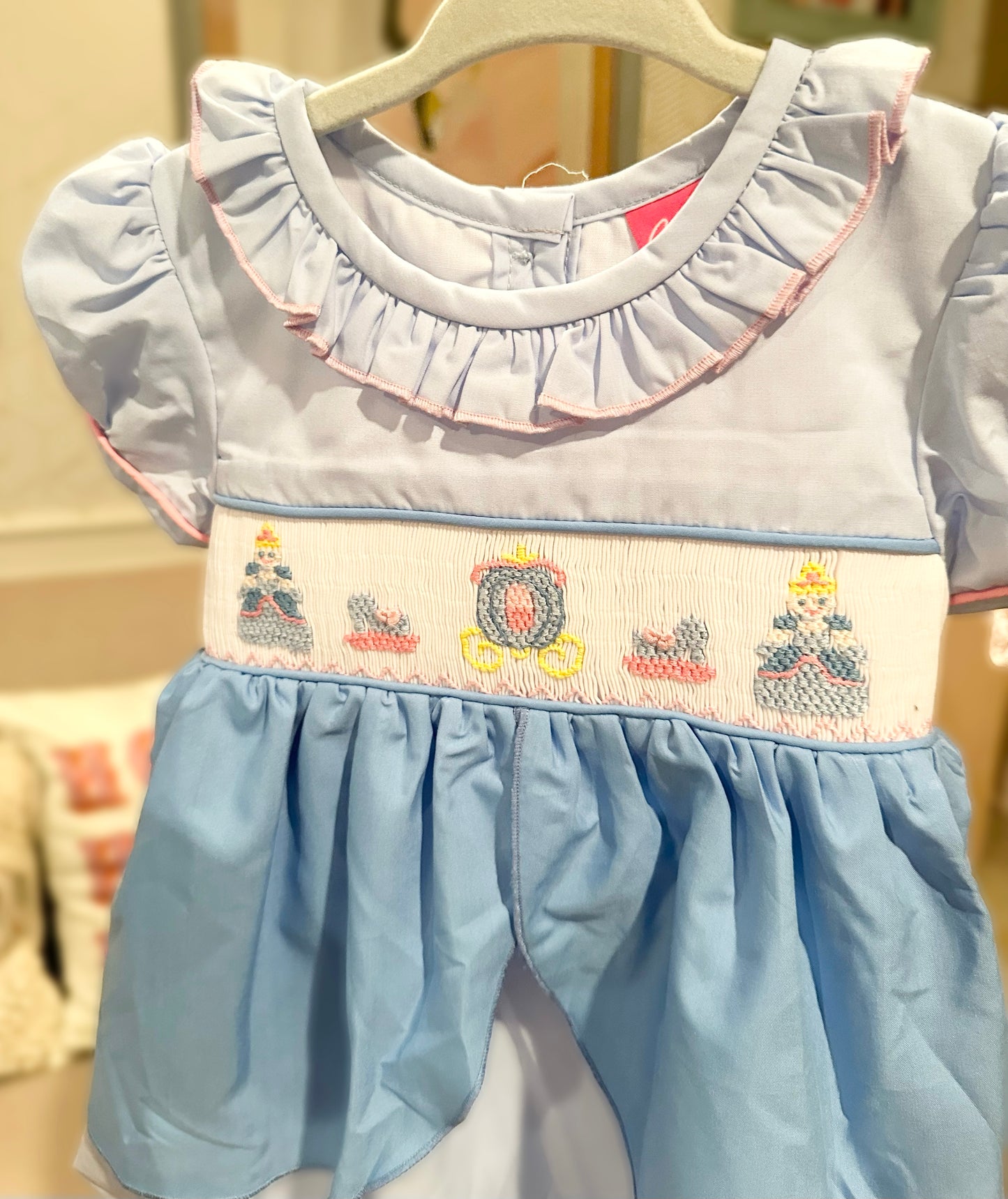 Smocked Cinder ella Dress
