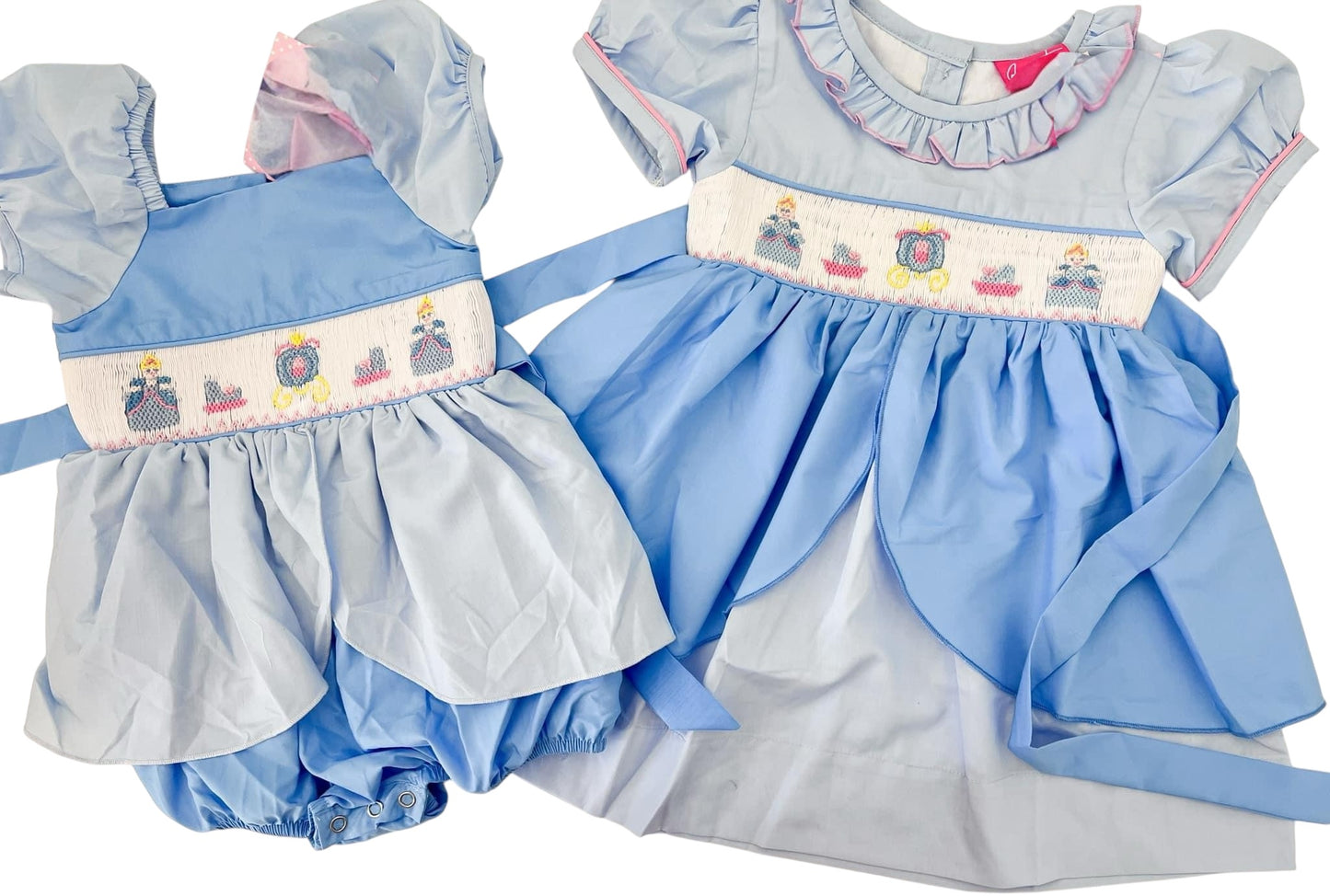 Smocked Cinder ella Dress