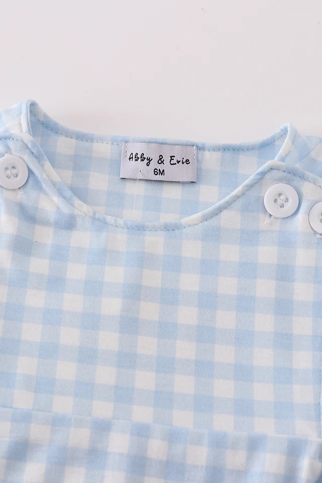 BLUE GINGHAM BOY JONJON