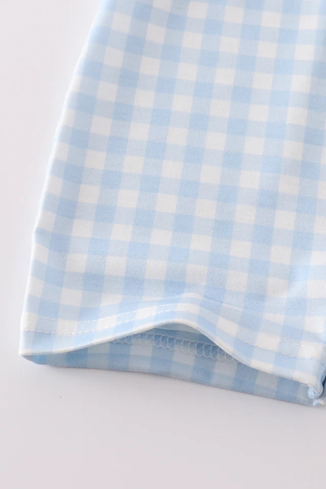 BLUE GINGHAM BOY JONJON
