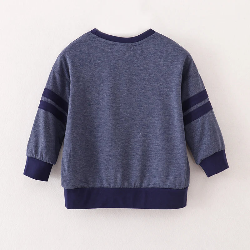 Boys Football Applique Top