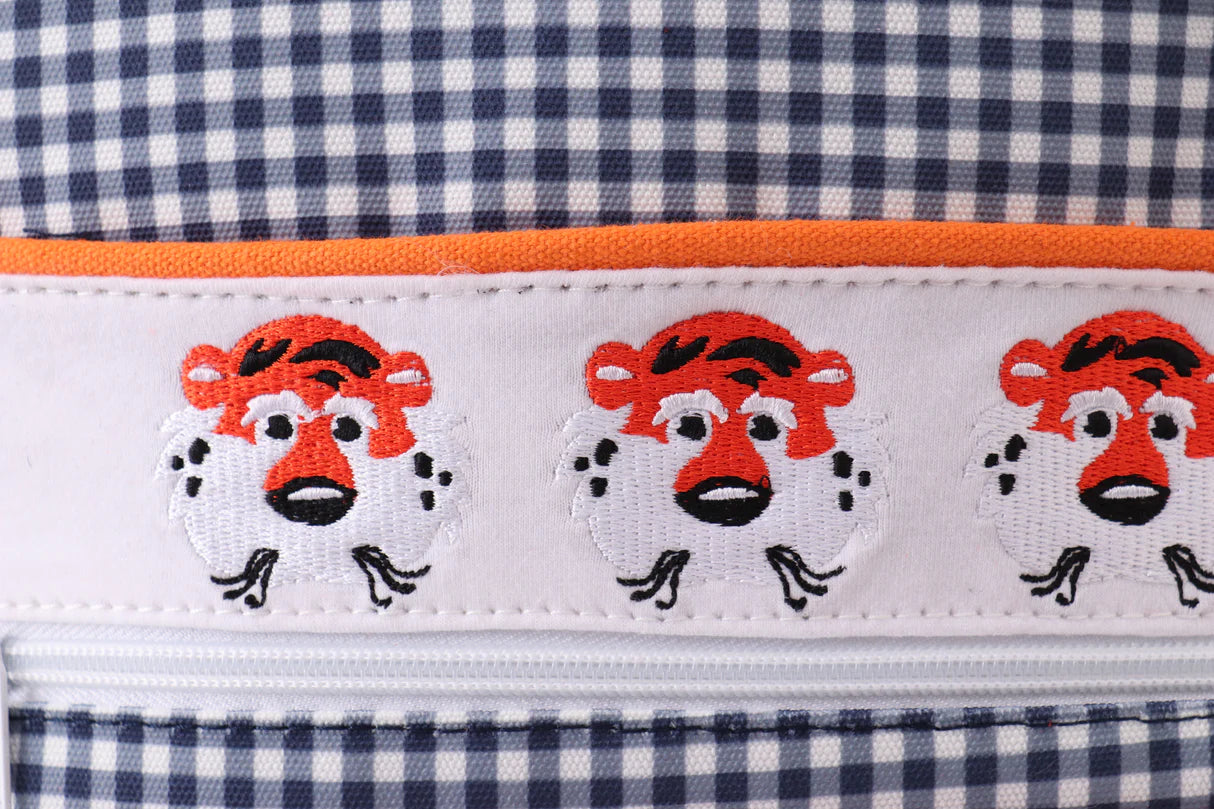 AUBURN TIGERS EMBROIDERY RUFFLE BACKPACK