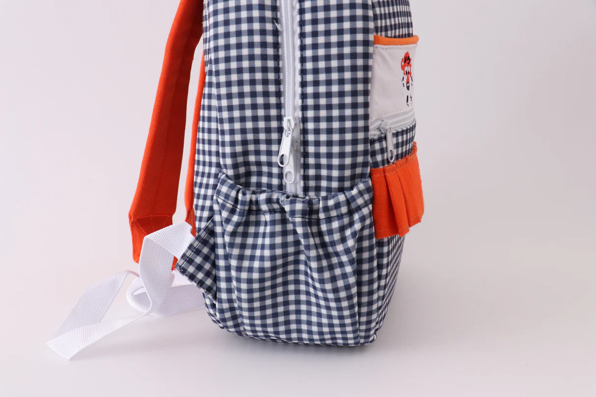 AUBURN TIGERS EMBROIDERY RUFFLE BACKPACK