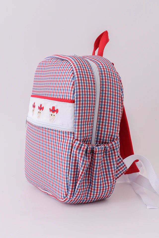 Ole Miss Embroidery Backpack