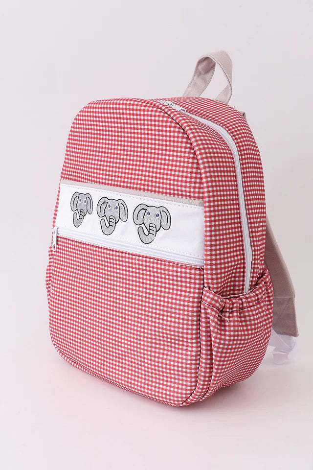ALABAMA ELEPHANT EMBROIDERY BACKPACK