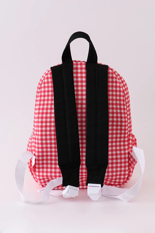 GEORGIA BULLDOGS EMBROIDERY RUFFLE BACKPACK