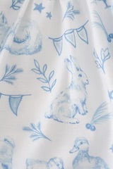 EASTER DUCK BUNNY PRINT GIRL BUBLE