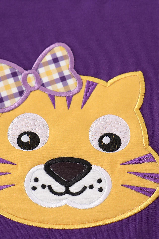 LSU Tigers Knit appliqué bubble