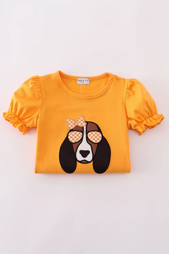 ORANGE TENNESSEE APPLIQUE SET