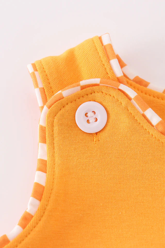 ORANGE TENNESSEE APPLIQUE Boy BUBBLE
