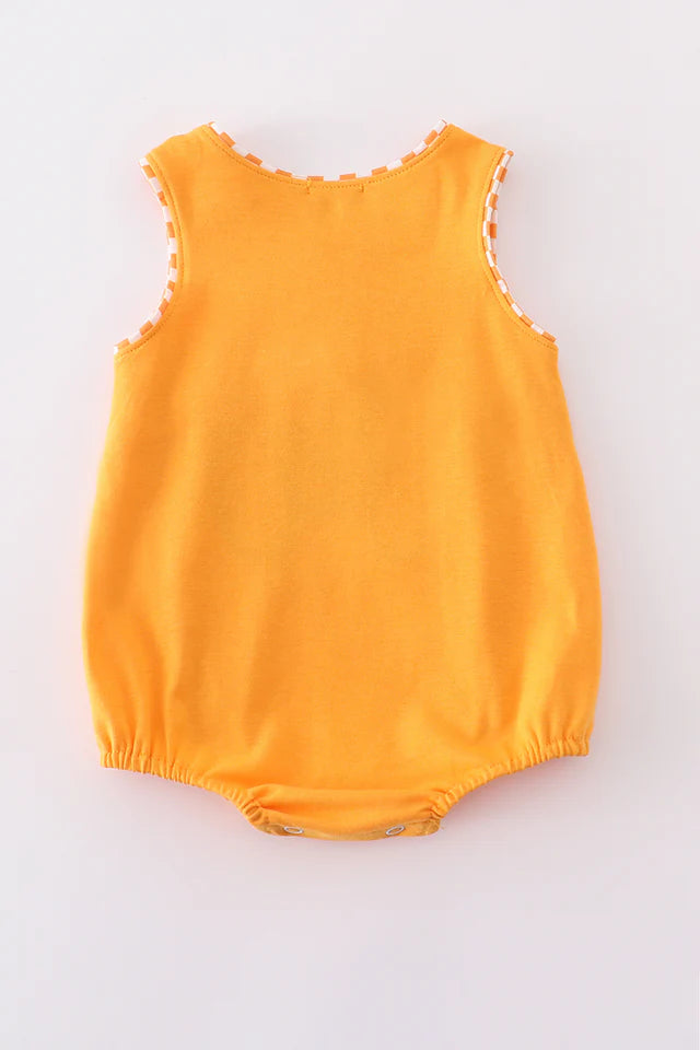 ORANGE TENNESSEE APPLIQUE Boy BUBBLE