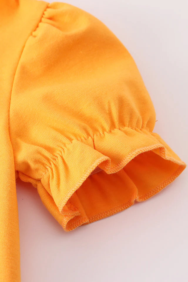 ORANGE TENNESSEE APPLIQUE BUBBLE