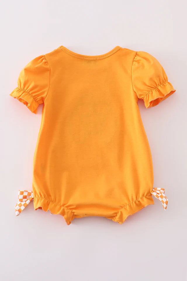 ORANGE TENNESSEE APPLIQUE BUBBLE