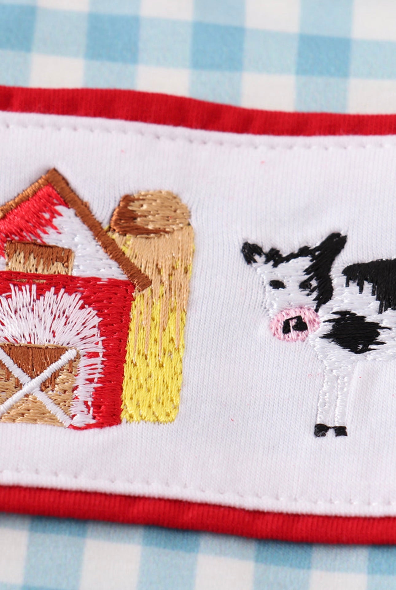 Embroidered Farm Bubble Boys