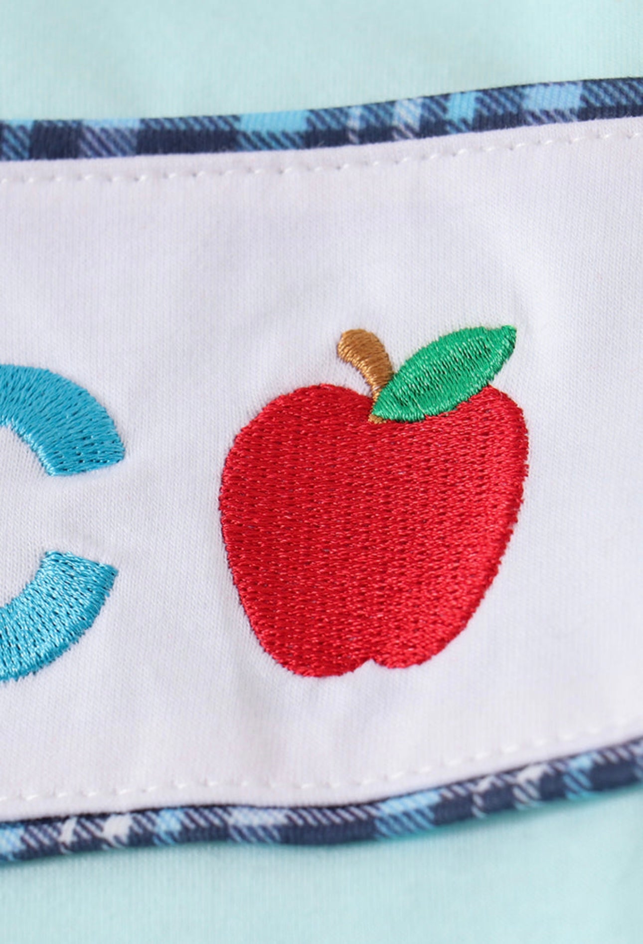 Boys ABC back to school short set