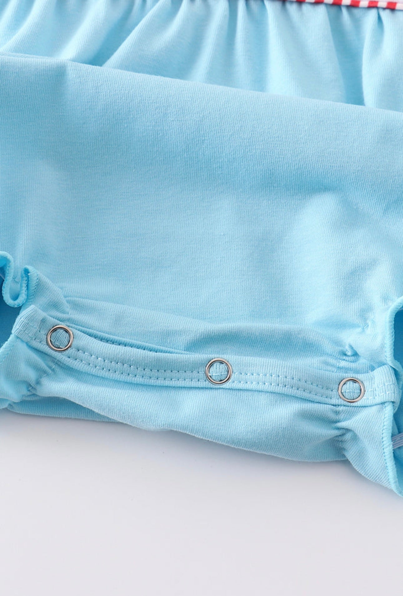 Turquoise Back to School Bubble with Trim
