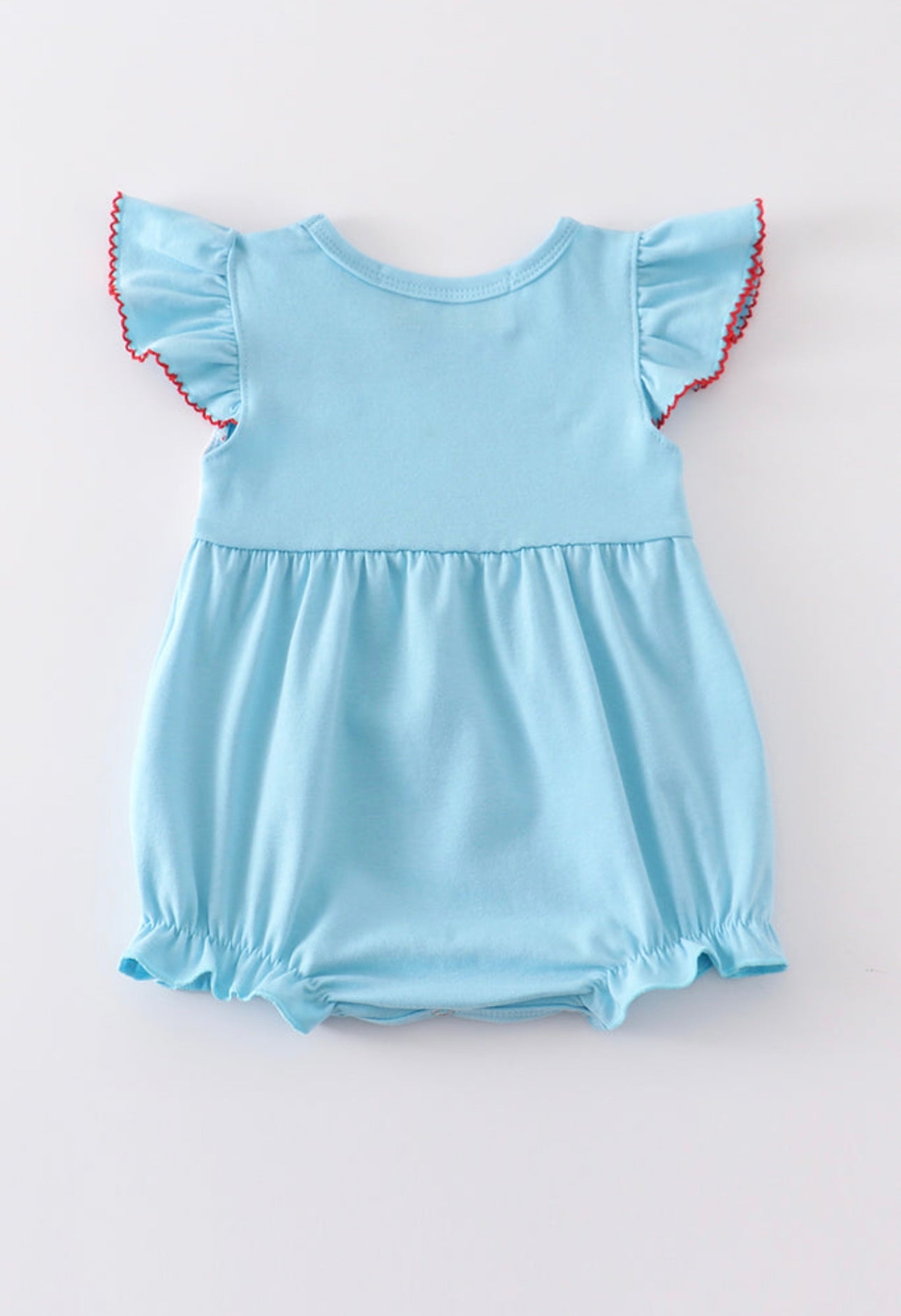 Turquoise Back to School Bubble with Trim