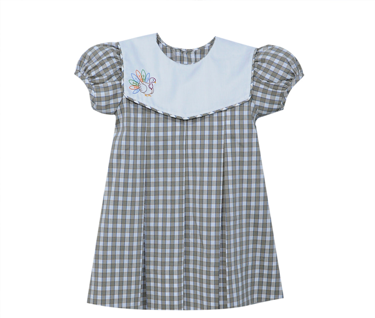 Embroidered Turkey Dress