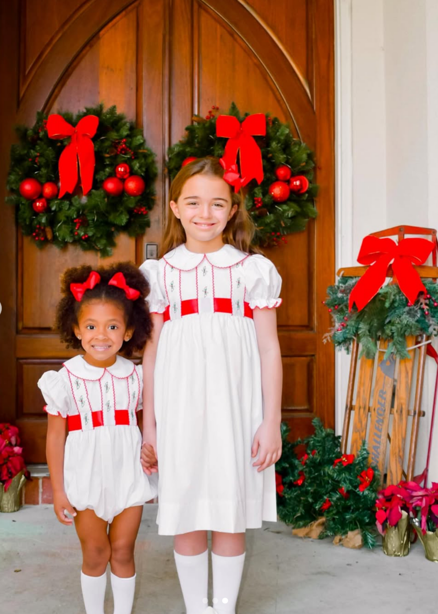 Heirloom Girl Bubble-Christmas Hollies