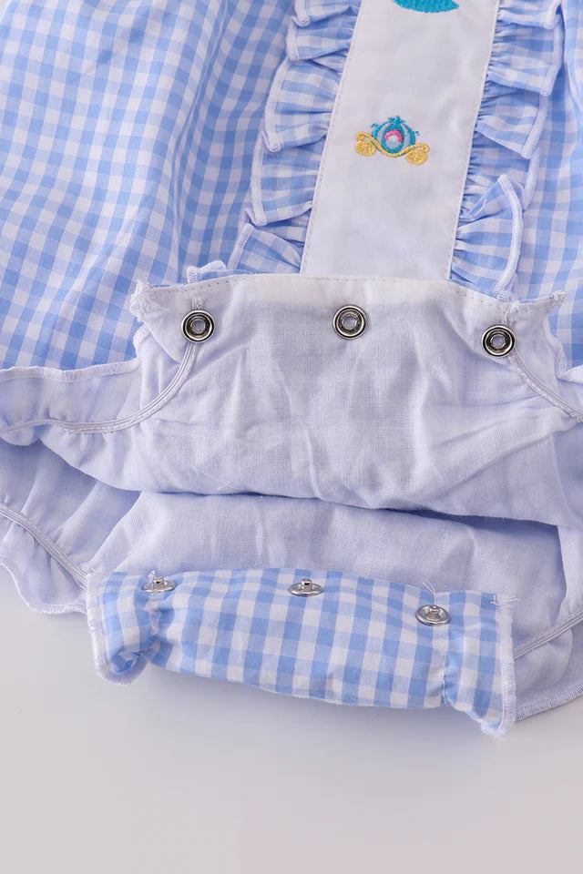 BLUE PRINCESS Gingham BUBBLE