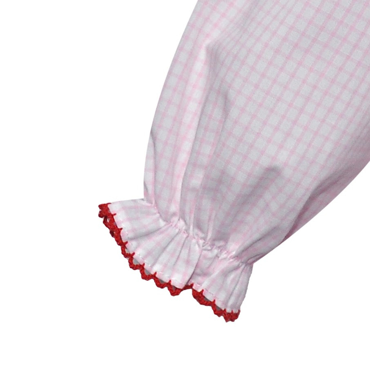 Pink Smocked Santa Dress