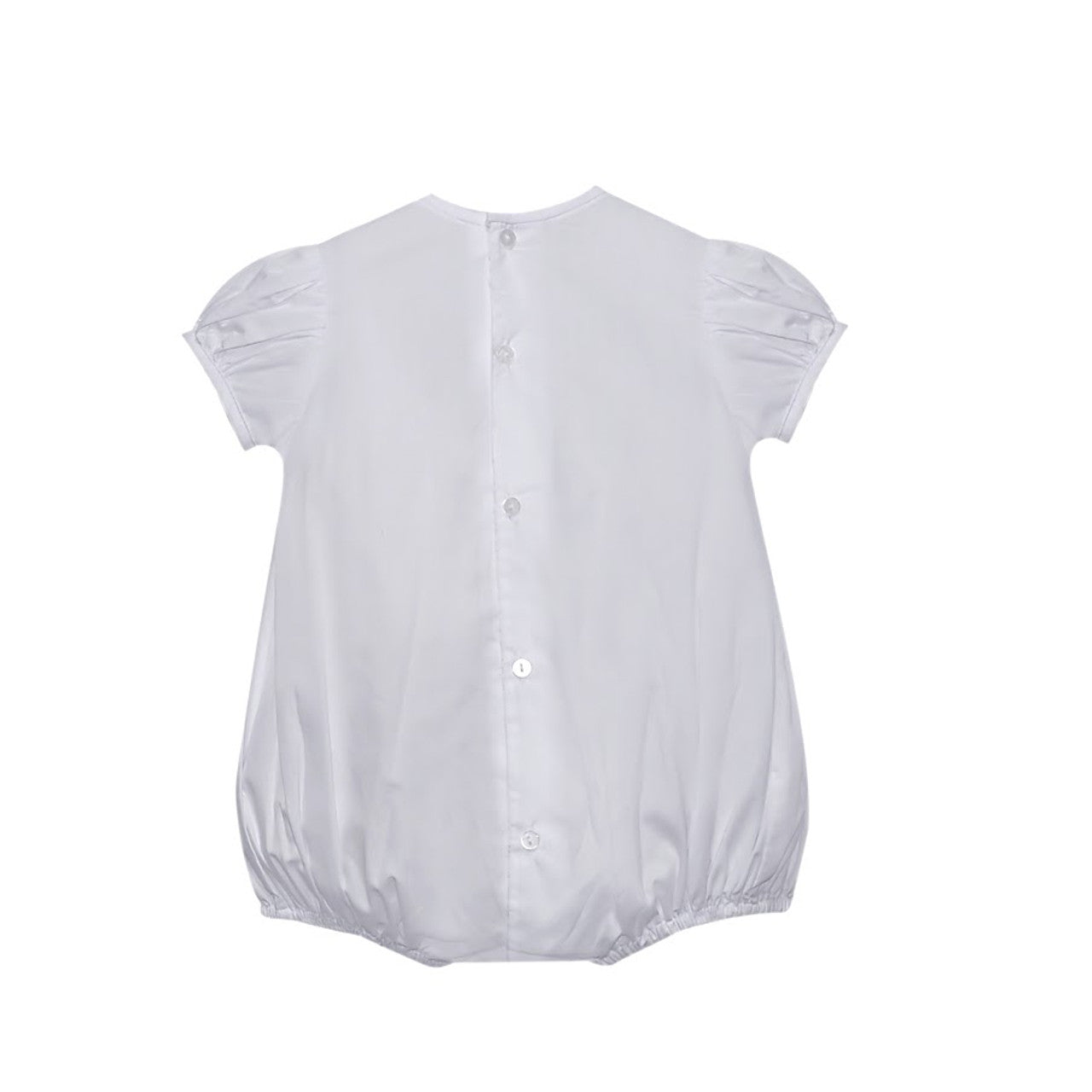 White Smocked Christmas Tree Bubble